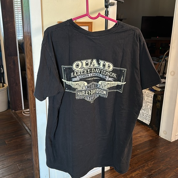 Harley Davidson T-Shirt men’s 2XL with pocket - Picture 2 of 3